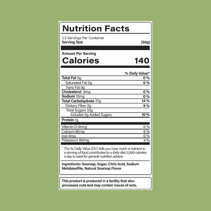 Dried Soursop Slices