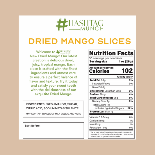 Dried Mango Slices