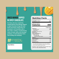 Dried Mango Dipped in Spicy Chocolate