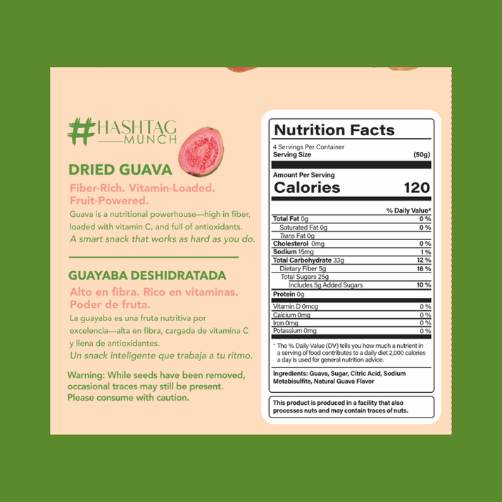 Dried Guava Slices – Hashtag Munch