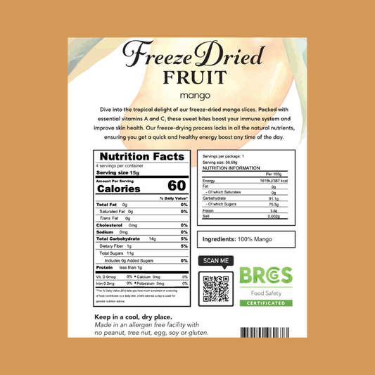 Freeze Dried Mango